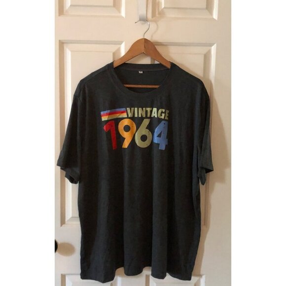 NWOT Vintage 1964 Gray 5XL T-Shirt - Picture 10 of 10